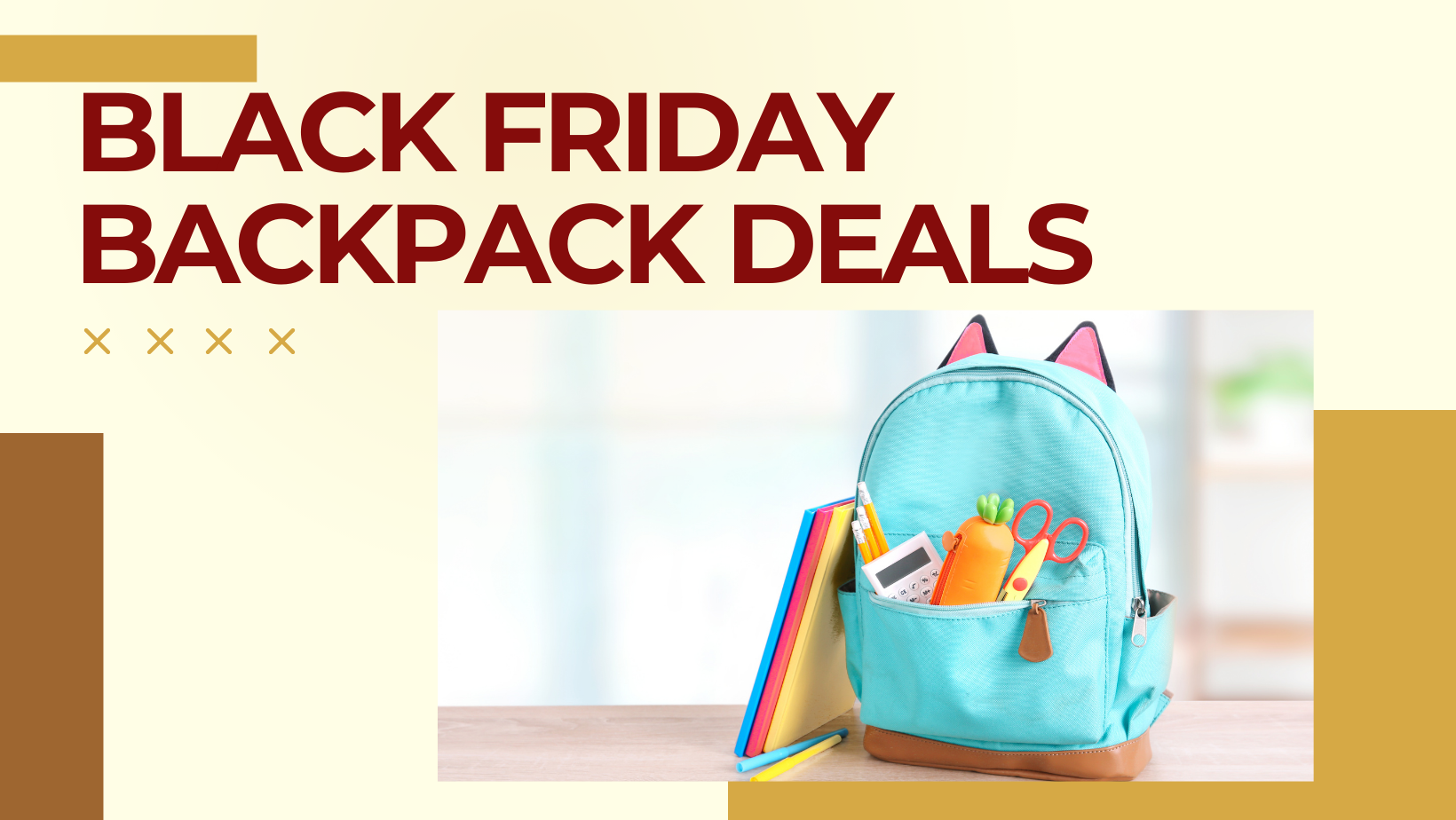 Black Friday Backpack Deals