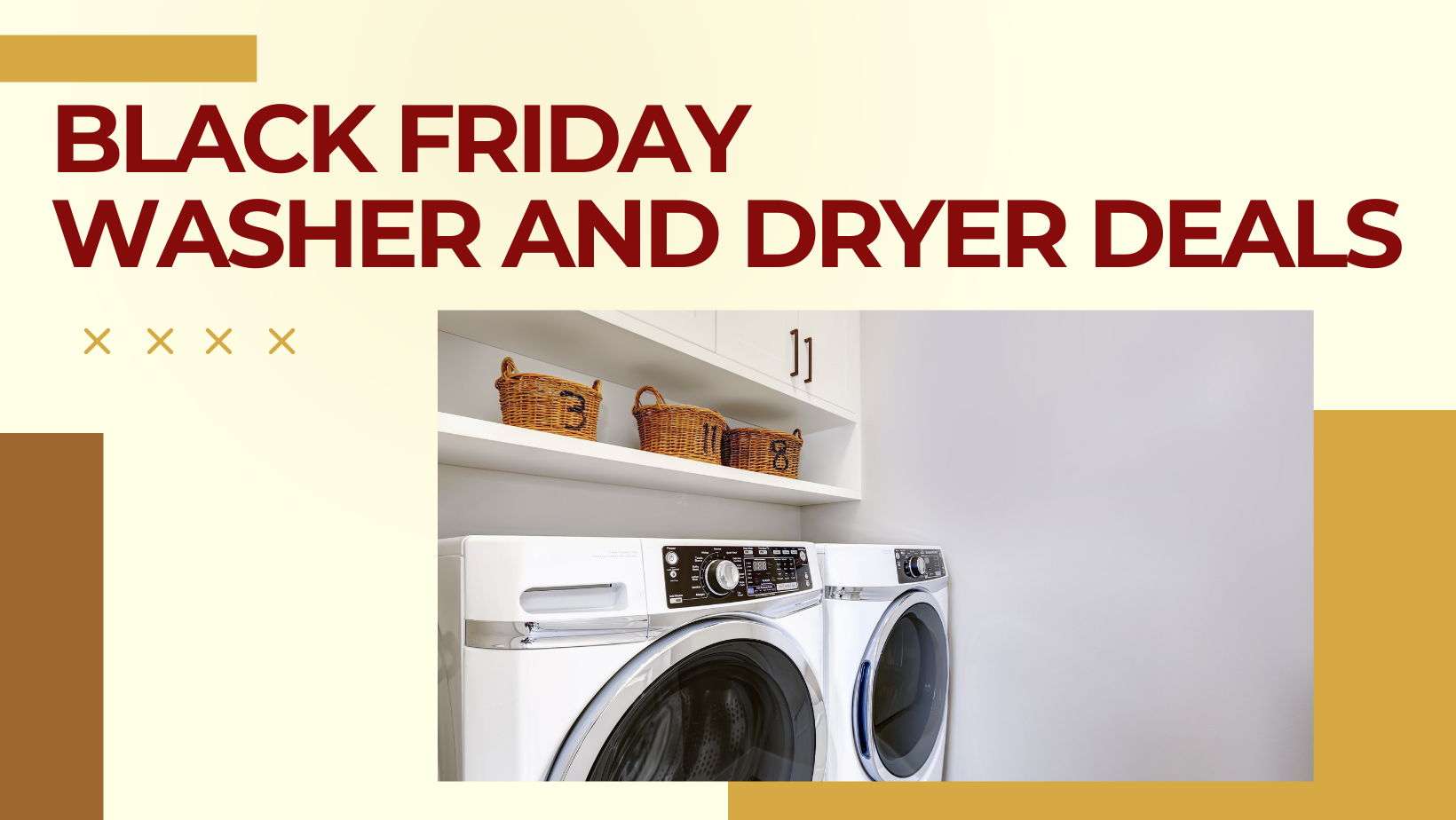 Black Friday Washer And Dryer Deals