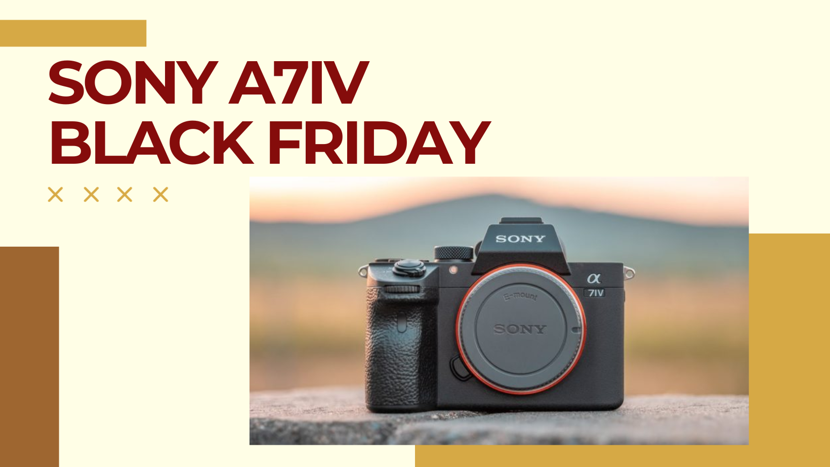 Sony A7iv Black Friday