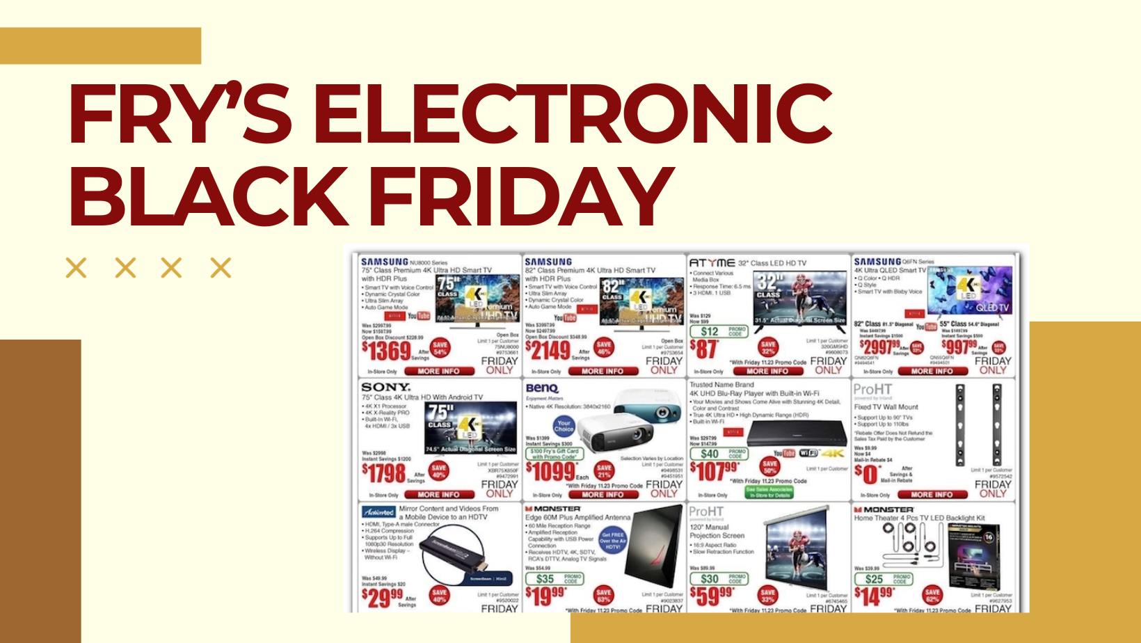 Frys Electronic Black Friday