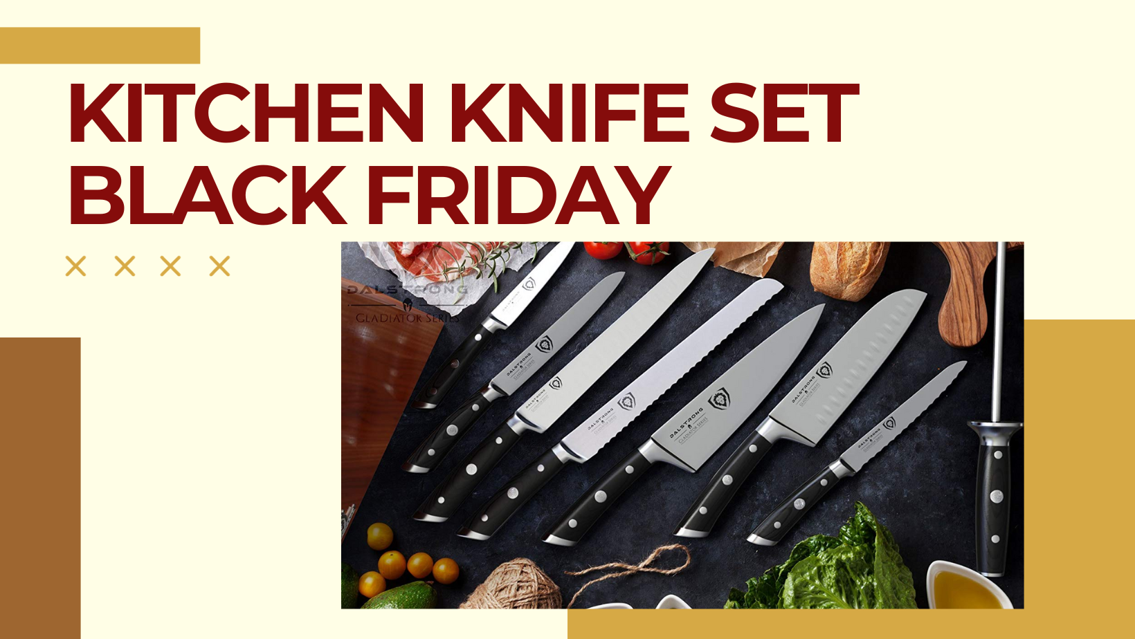 Kitchen Knife Set Black Friday