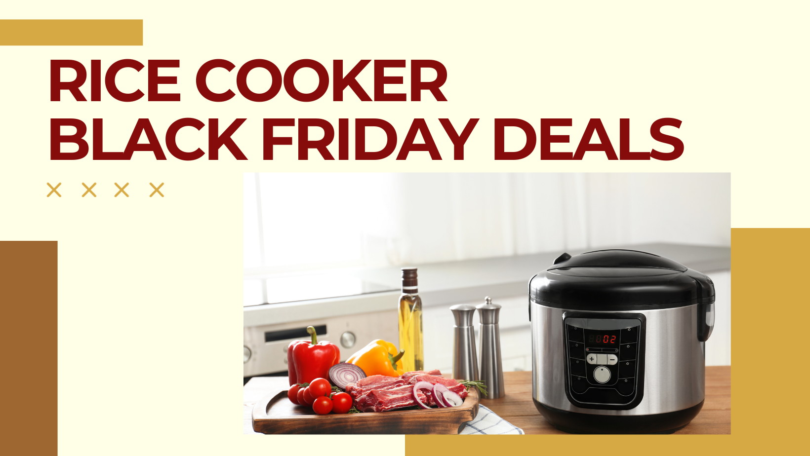 Rice Cooker Black Friday Deals